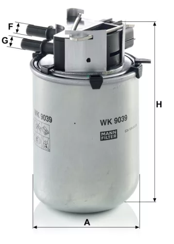 Üzemanyagszűrő Mann Filter WK 9039