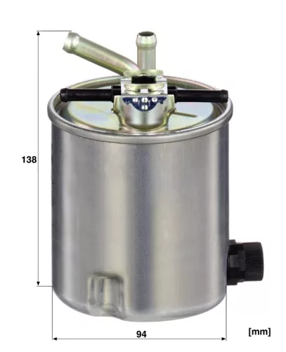 Üzemanyagszűrő Mann Filter WK 9043