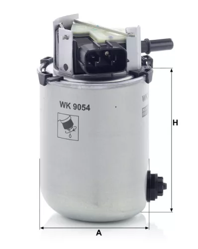 Üzemanyagszűrő Mann Filter WK 9054