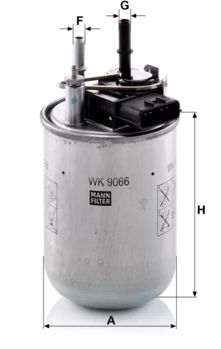 Üzemanyagszűrő Mann Filter WK 9066