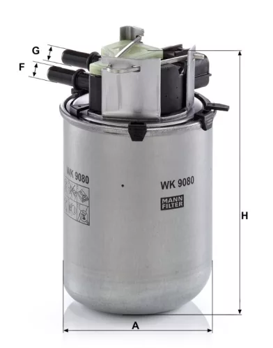 Üzemanyagszűrő Mann Filter WK 9080