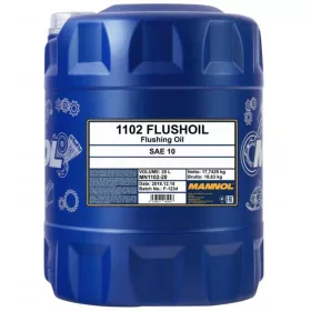   Mannol 1102-20 Flushing Oil, Flushoil mosóolaj, motoröblítő olaj, SAE 10, 20lit