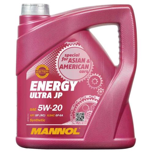 Mannol 7906-4 Energy Ultra JP 5W-20 motorolaj 4lit.