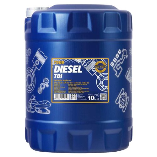 Mannol 7909-10 Diesel TDI Diesel  5W-30 motorolaj 10lit.