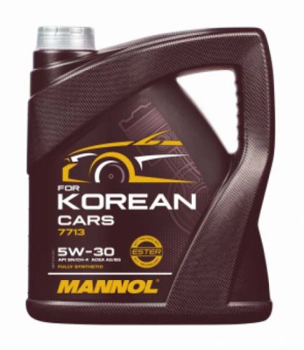 Mannol 7713-4 O.E.M. for Hyundai, Kia 5W-30 motorolaj 4lit