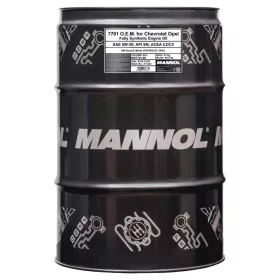   Mannol 7701-60 O.E.M. for Chevrolet, Opel 5W-30 motorolaj 60lit.