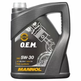   Mannol 7706-5 O.E.M for Renault, Nissan 5W-30 motorolaj, 5lit
