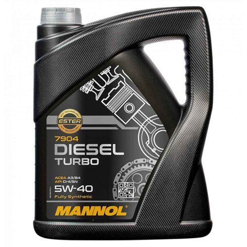 Mannol 7904-5 Diesel Turbo Diesel  5W-40 motorolaj 5lit.