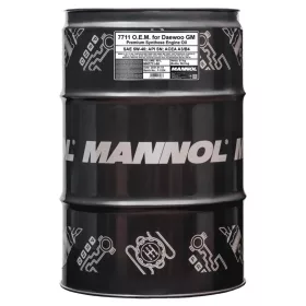 Mannol 7711-60 O.E.M. for Daewoo, GM 5W-40 motorolaj 60lit.