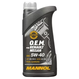   Mannol 7705-1 O.E.M. for Renault, Nissan 5W-40 motorolaj 1lit.