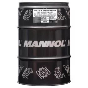   Mannol 7705-60 O.E.M. for Renault, Nissan 5W-40 motorolaj 60lit.
