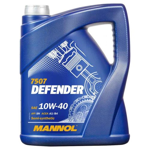 Mannol 7507-5 Defender 10W-40 motorolaj 5lit.