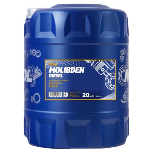 Mannol 7506-20 Molibden Diesel 10W-40 motorolaj 20lit.