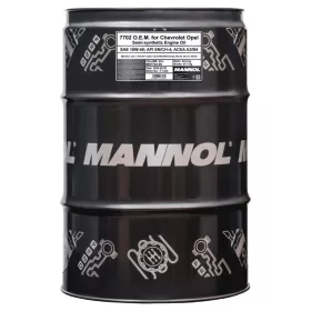   Mannol 7702-60 O.E.M. for Chevrolet, Opel 10W-40 motorolaj 60lit.
