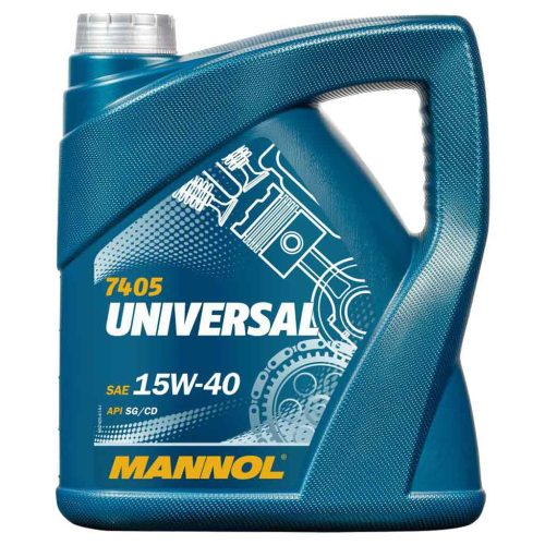 Mannol 7405-4 Universal 15W-40 motorolaj 4lit.