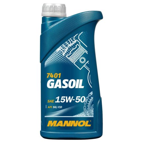 Mannol 7401-1 Gasoil 15W-50 motorolaj 1lit.