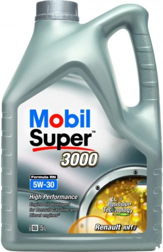 Mobil Super 3000 Formula RN 5W-30 motorolaj, 5lit