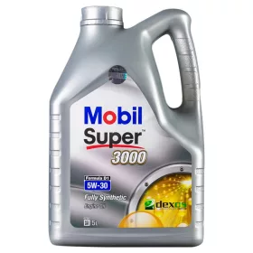 Mobil Super 3000 Formula D1 5W-30 motorolaj, 5lit
