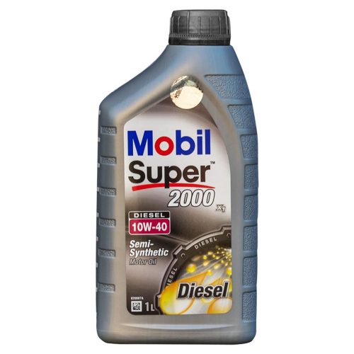 Mobil Super 2000 X1 Diesel 10W-40 motorolaj, 1lit