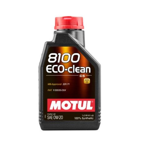Motul 8100 Eco-Clean 0W-20 motorolaj, 1lit. 108813