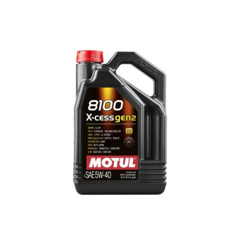 Motul X-cess gen2 5W-40 motorolaj, 5lit. 109776
