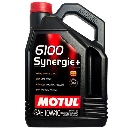 Motul 6100 Synergie+ 10W-40 motorolaj, 4lit. 101491