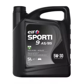 Elf Sporti 9 A5/B5 5W-30 motorolaj, 5lit