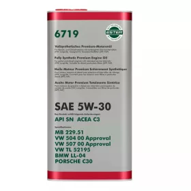   Fanfaro 6719-5 Fully Syntethic Premium Engine Oil (VW, Audi) 5W-30 motorolaj, 5lit.