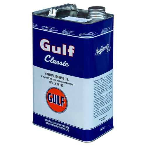 Gulf Classic 20W-50 motorolaj, 5lit