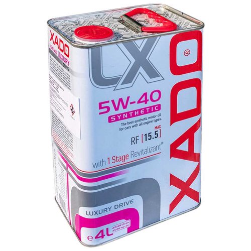 Xado 20274 5W-40 Luxury Drive motorolaj, 4lit.