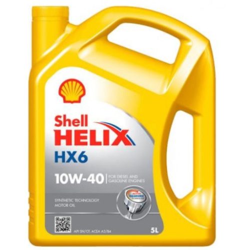 Shell Helix HX6 10W-40 motorolaj 5lit