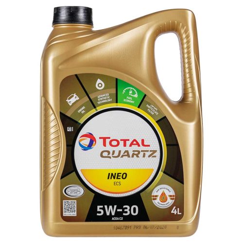 Total Quartz INEO ECS Fuel Economy 5W-30 motorolaj, 4lit.