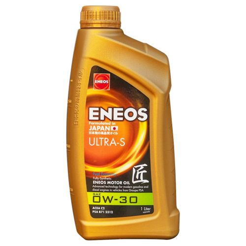 Eneos Ultra S 0W-30 motorolaj, 1lit