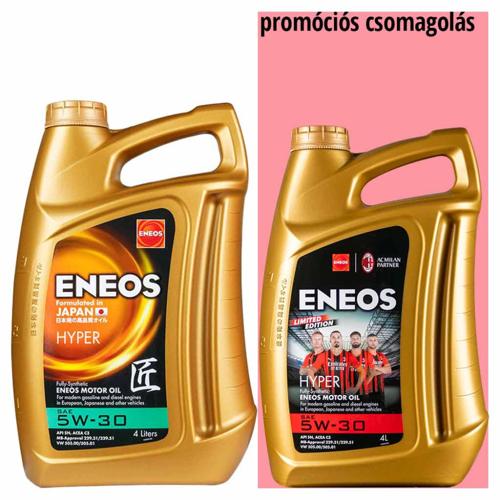 Eneos Hyper 5W-30 motorolaj, 4lit