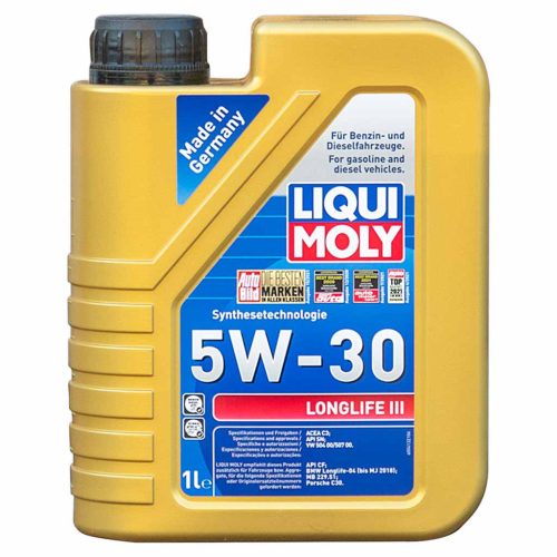 Liqui Moly Longlife III 5W-30 (5W30) motorolaj, 1lit