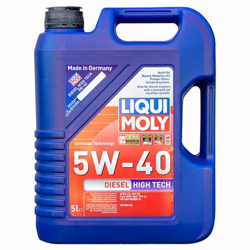 Liqui Moly Diesel High Tec 5W-40 (5W40) motorolaj, 5lit