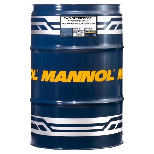 Mannol 8101-DR FWD Getriebeöl 75W-85 hajtóműolaj 208lit.