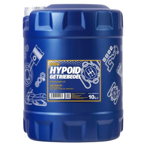 Mannol 8106-10 Hypoid Getriebeöl 80W-90 váltóolaj 10lit.