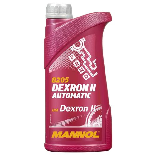 Mannol 8205-1 - Dexron II Automatic automataváltó-olaj, piros 1lit.