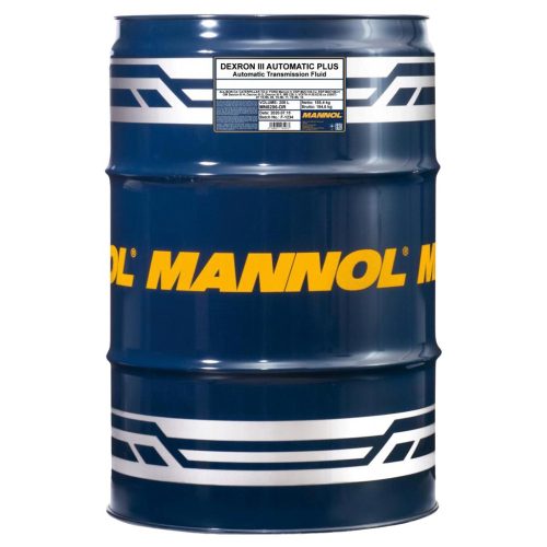 Mannol 8206-DR - Dexron III Automatic Plus automataváltó-olaj, piros 208lit.