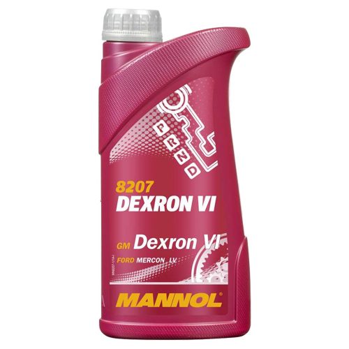 Mannol 8207-1 - Dexron VI automataváltó-olaj, piros 1lit.