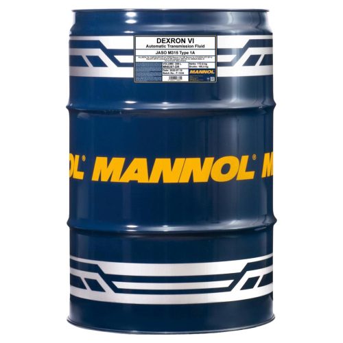 Mannol 8207-DR - Dexron VI automataváltó-olaj, piros 208lit.