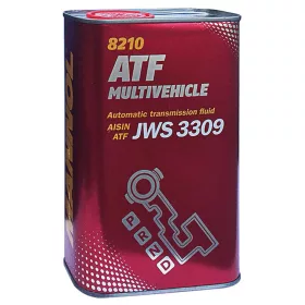   Mannol 8210-1ME ATF Multivehicle JWS 3309 automataváltó-olaj, piros 1lit. fémdobozos