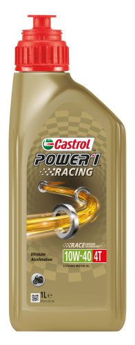 Castrol Power1 Racing 4T motorkerékpár-olaj, 10W-40, 1lit.
