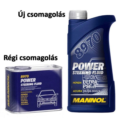 Mannol 8970 Power Steering Fluid for Honda - Kormányszervó-olaj 500ml