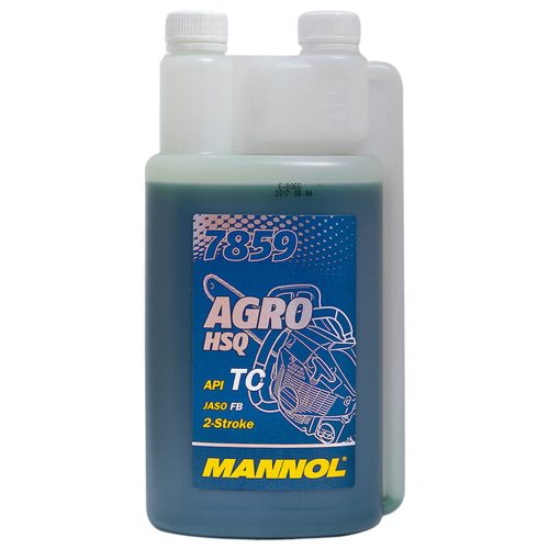 Mannol 7859-1M Agro HSQ kétütemű olaj, adagolós, 1 liter