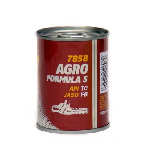 Mannol 7858-01 Agro Formula S (STL) kétütemű olaj, 100 ml, fémdobozos