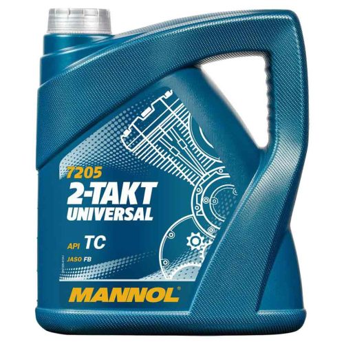 Mannol 7205-4 2-Takt Universal API TC univerzális motorolaj, 4 liter