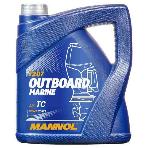 Mannol 7207-4 Outboard Marine TD kétütemű olaj, 4lit