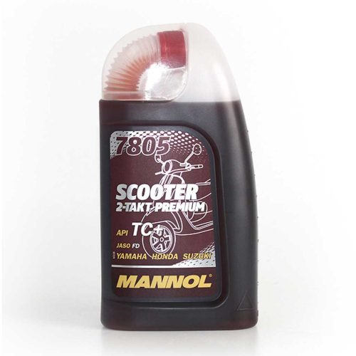 Mannol 7805-1 Scooter 2-Takt Premium kétütemű olaj, 1 liter